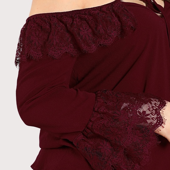 Sandra Flounce Lace Top - Picture 4 of 5